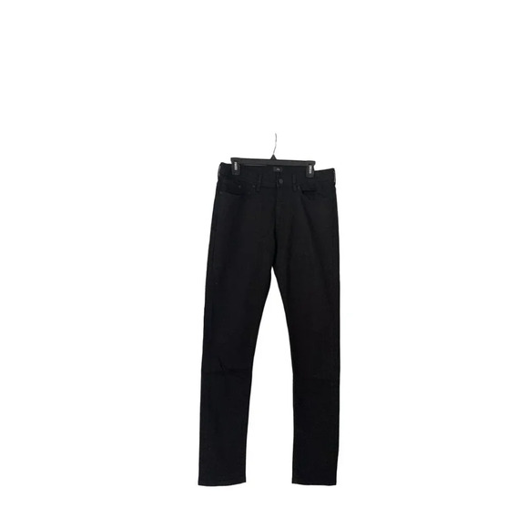 River Island Sid Skinny Stretch Black Jeans W32/L34 Mens Denim Trousers Tailored - Picture 9 of 10